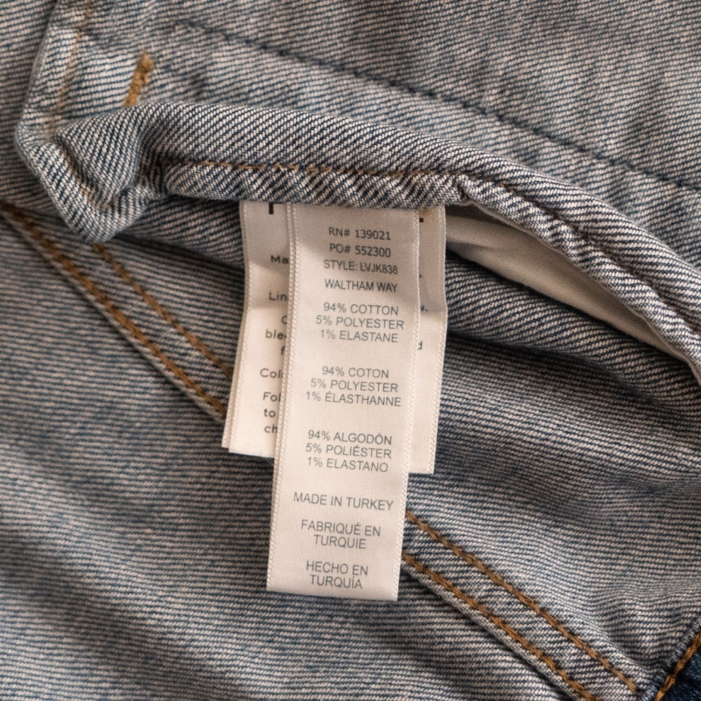 FRAME Classic blue denim jacket - Picture 10 of 15